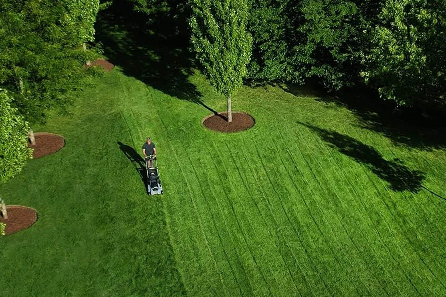 push mower for small yard